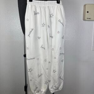 Splendid |‎ Women white jogger sweat pants size xs